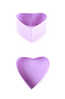 İzole kağıt hediye kutusu