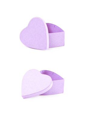 İzole kağıt hediye kutusu