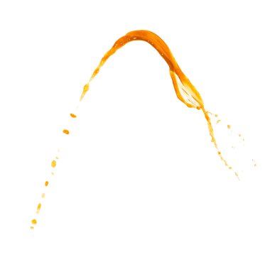 Hareket sıvı sıçrama izole