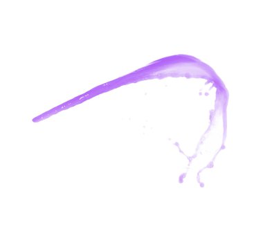 Hareket sıvı sıçrama izole