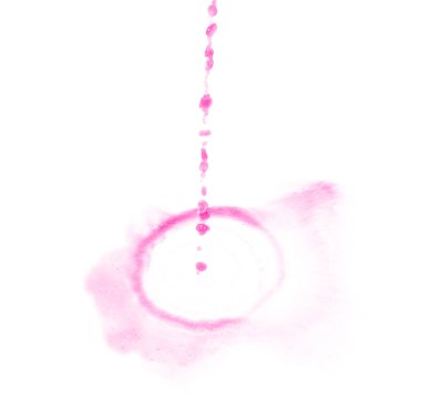 Hareket sıvı sıçrama izole