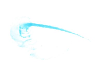 Hareket sıvı sıçrama izole