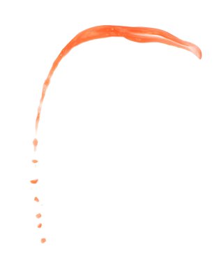 Hareket sıvı sıçrama izole