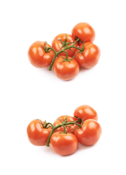Ώριμη ντομάτα κόκκινο που απομονώνονται — Φωτογραφία Αρχείου