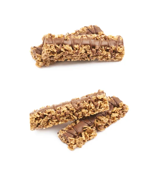 Çikolata granola bar izole
