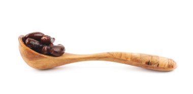 Barbunya fasulyesi izole kaşığı