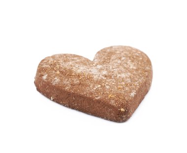 İzole çikolata zencefilli kurabiye