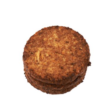 Vejetaryen havuç şnitzel izole