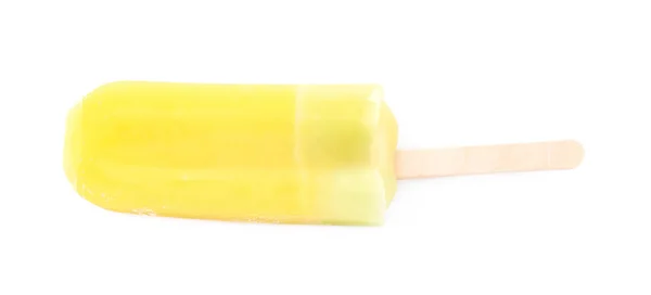 Frozen juice popsicle isolated — Stock Photo, Image