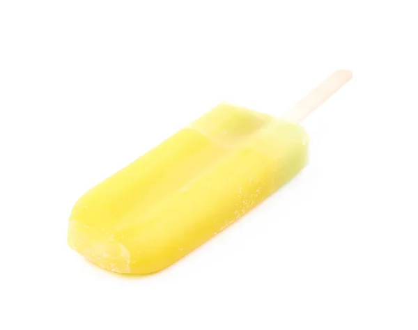 Frozen juice popsicle isolated — Stock Photo, Image