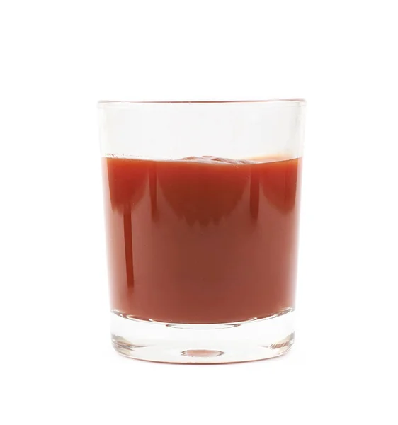 Ketchup in a glass isolated — Stock Photo, Image