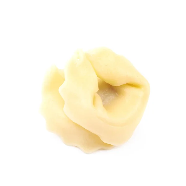 Pile of ravioli pasta isolated — Stock Photo, Image