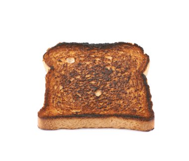 Aşırı beyaz izole ekmek