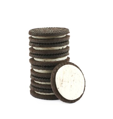 izole dolgulu çikolatalı kurabiye