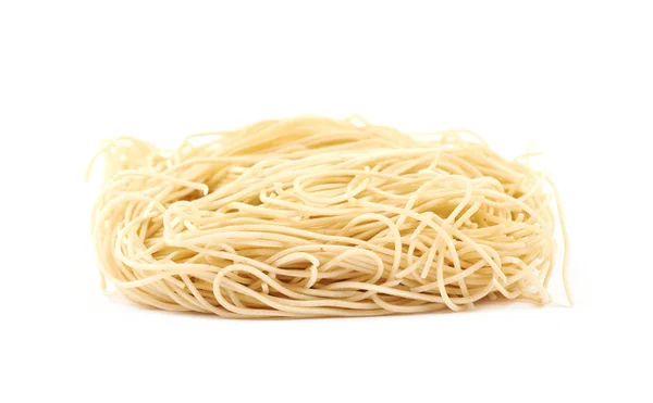 Block of instant noodles isolated — Stock Photo, Image