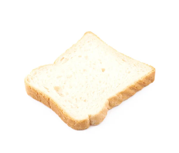 分離されたホワイト食パン — ストック写真