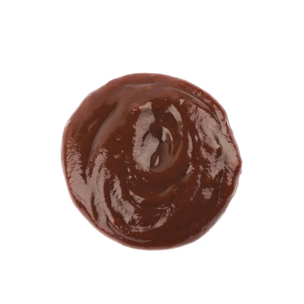 Splash of barbecue sauce isolated — Stock Photo, Image