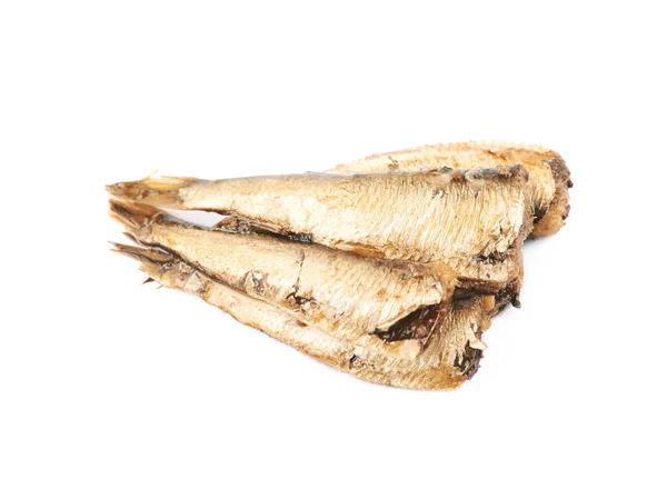 오일의 더미 통조림 sprats 절연 — 스톡 사진