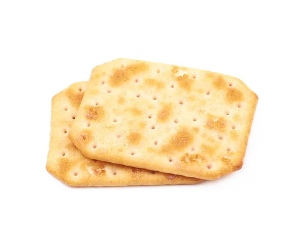 Gekruide cracker samenstelling geïsoleerd — Stockfoto
