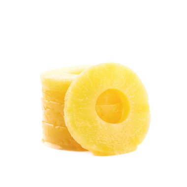 Konserve ananas dilim kompozisyon