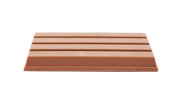 Galette enrobée de chocolat isolée — Photo