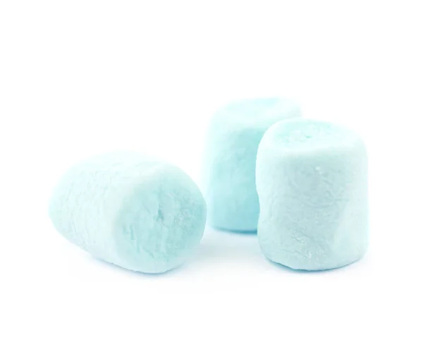 Pile of mini marshmallows isolated — Stock Photo, Image