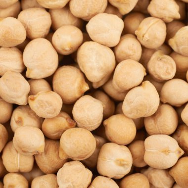 Nohut ile kaplı yüzey