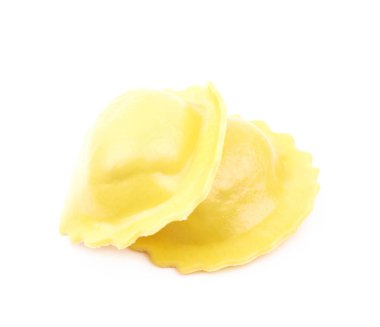 Peynir Mantı kompozisyon izole