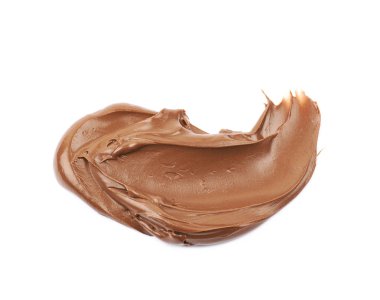 Çikolata kremalı tereyağı izole yaymak