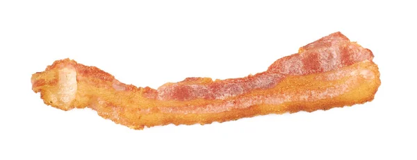 Fried bacon composition isolated — Stock Photo, Image