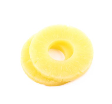 Konserve ananas dilim kompozisyon