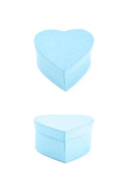 İzole kağıt hediye kutusu