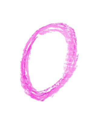 İzole el çizilmiş sayı simgesi