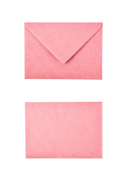 Envelope de papel fechado isolado — Fotografia de Stock