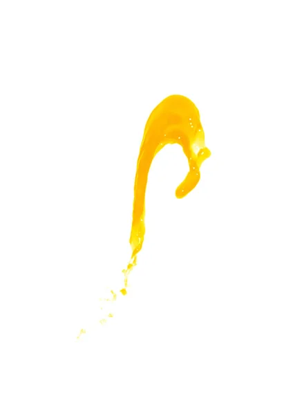 Splash of liquid in motion isolated — Stock Photo, Image