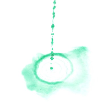 Beyaz arka plan üzerinde hareket şeffaf sıvı sıçrama izole