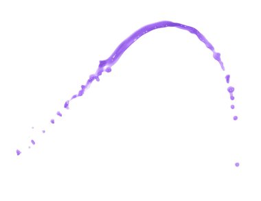 Hareket sıvı sıçrama izole