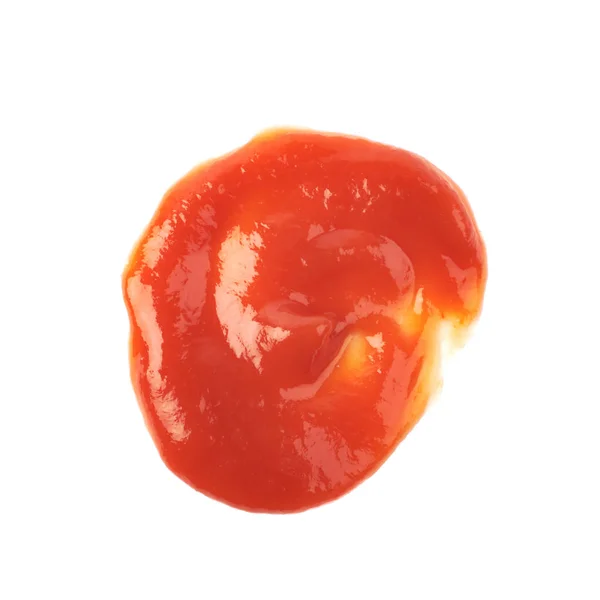 Puddle of food sauce isolated — Stock Photo, Image