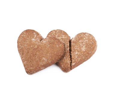 İzole çikolata zencefilli kurabiye