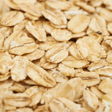 Yulaf ezmesi ile kaplı yüzey