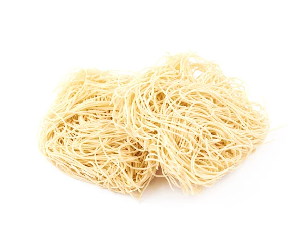 Bloque de fideos instantáneos aislados —  Fotos de Stock