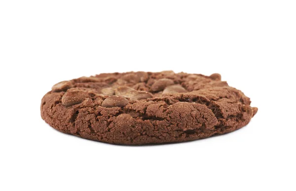 Chocolate chip cookie isolated — Stock Photo, Image
