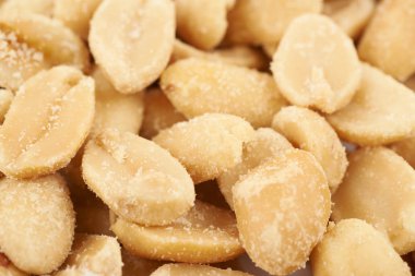 Tuzlu fıstık ile kaplı yüzey