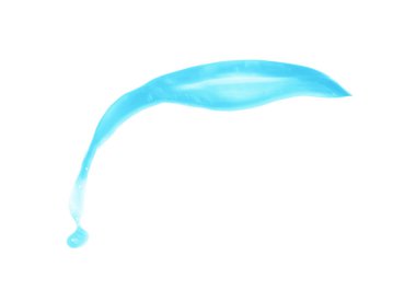 Hareket sıvı sıçrama izole