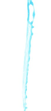 Hareket sıvı sıçrama izole