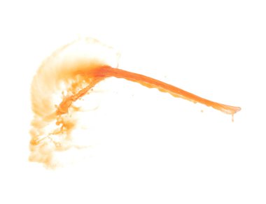 Hareket sıvı sıçrama izole