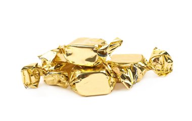 Kaydırılan şekerler izole