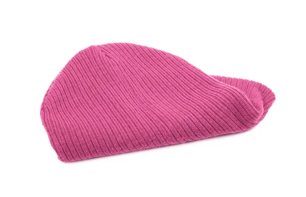 Chapéu de tricô isolado — Fotografia de Stock