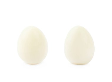 İzole kompozisyon bıldırcın yumurtası