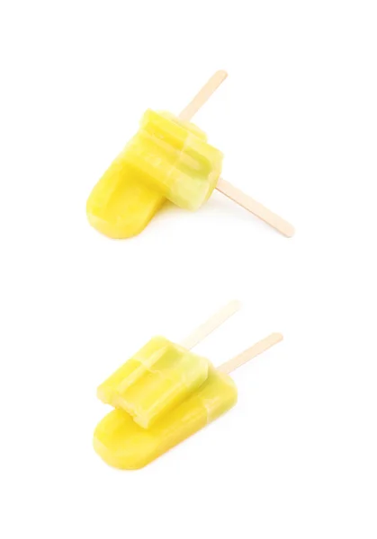 Bevroren SAP popsicle geïsoleerd — Stockfoto